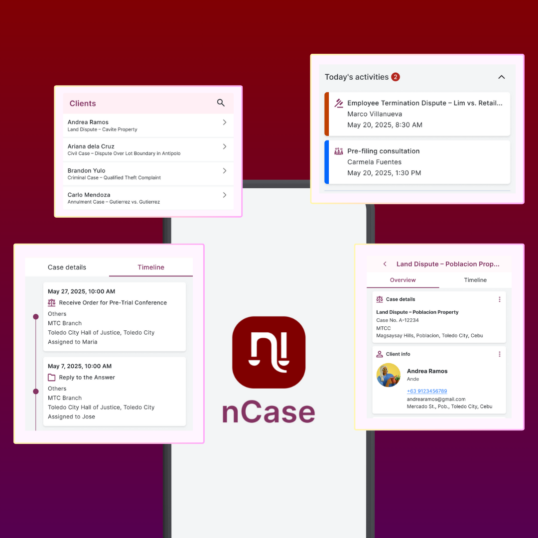 nCase App Screenshot